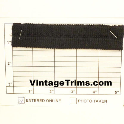Elastic Braid 1-1/8" (Per Yard) 2 Colors