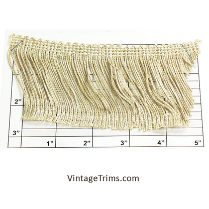 Chainette Fringe 3" (Per Yard) Linen