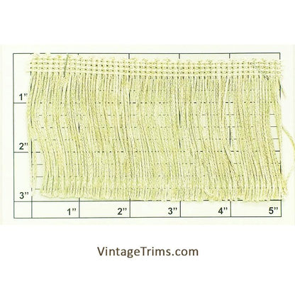Chainette Fringe 3" (Per Yard) Linen