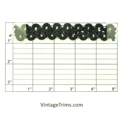 Scalloped Loop Sequin Trim 3/4" - 2 Colors