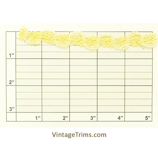 Wavy Scalloped Loop Braid 5/8" - 3 Colorways