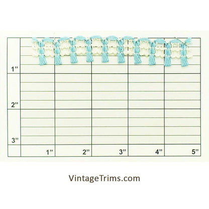 Lattice Braid w/ Loop Braid Passementerie 3/4" - 5 Colorways