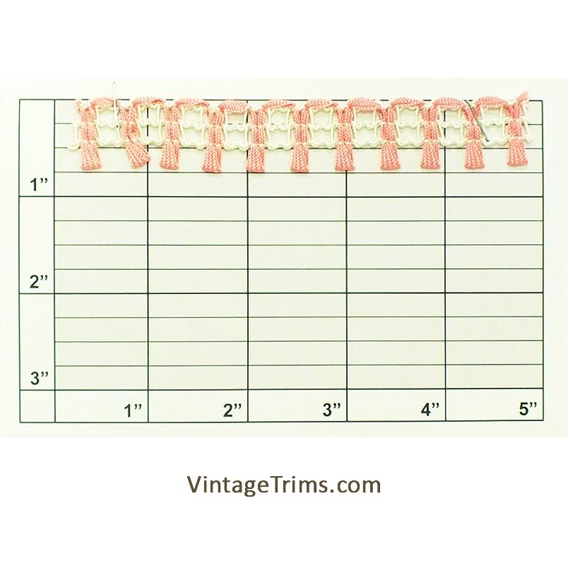 Lattice Braid w/ Loop Braid Passementerie 3/4" - 5 Colorways