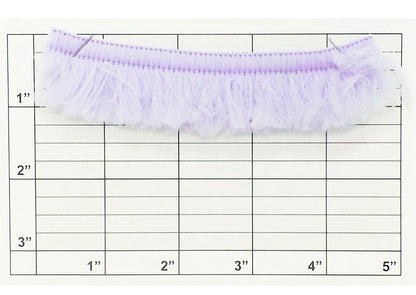 Fuzzy Brush Fringe 1-1/8" (Per Yard) 2 Colors