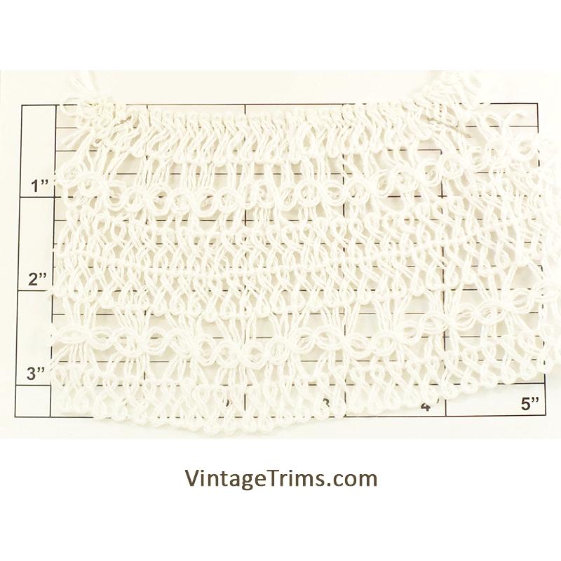 Elasticized Cluny Lace Braid 3"