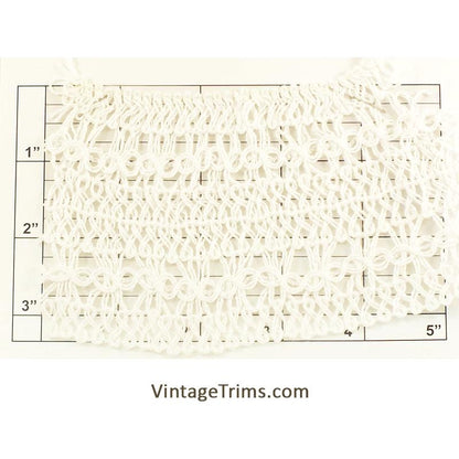 Elasticized Cluny Lace Braid 3"