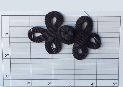 Loop Frog Closure 3-3/8", 6 Colorways