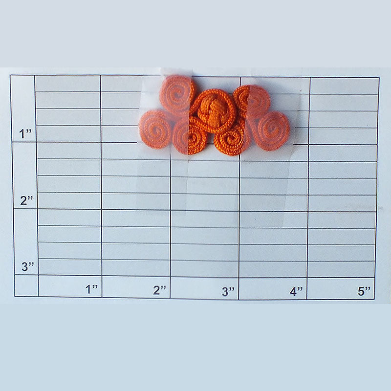 Frog Closure 2-1/2" (12 Sets) 4 Colors