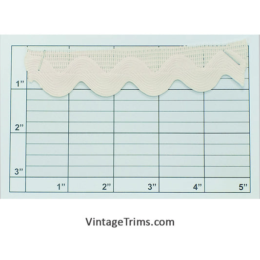 Jumbo Ric Rac Piping w/ Tape 1-1/8"