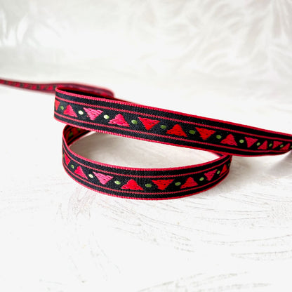    Triangle_Dot_Jacquard_Ribbon