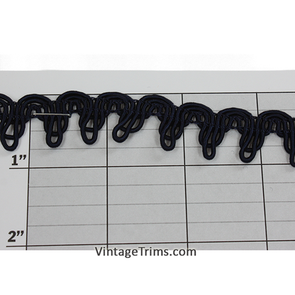 Triple Loop Gimp Braid 3/4" - 2 Colors