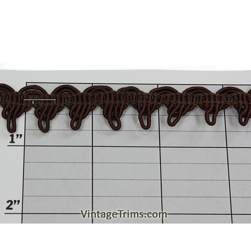 Triple Loop Gimp Braid 3/4" - 2 Colors
