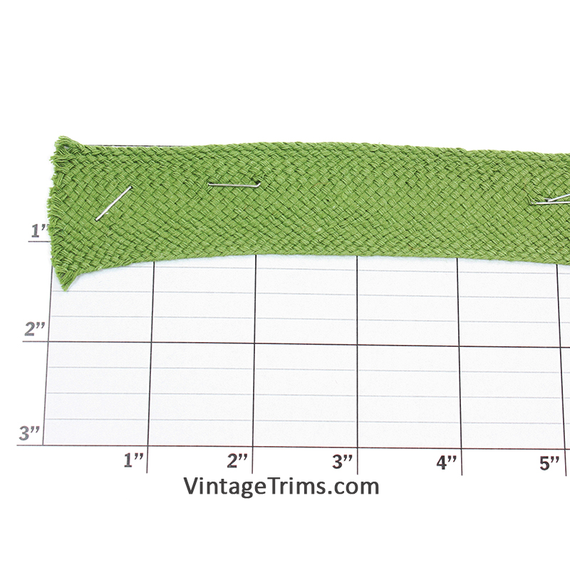 Cotton Flat Braid 1-1/8" - 6 Colors