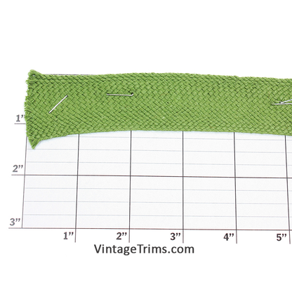 Cotton Flat Braid 1-1/8" - 6 Colors