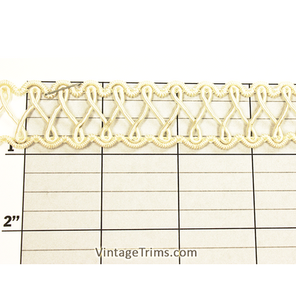 Double Scallop Edge Gimp 15/16" - 3 Colors