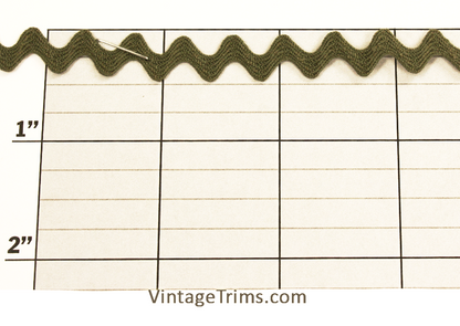 #25 Vintage Cotton Ric Rac  ⅜", 35 Colorways