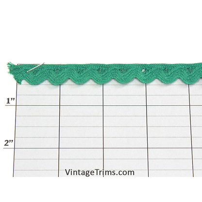 Ric Rac w/ Lip 7/16" - 4 Colors