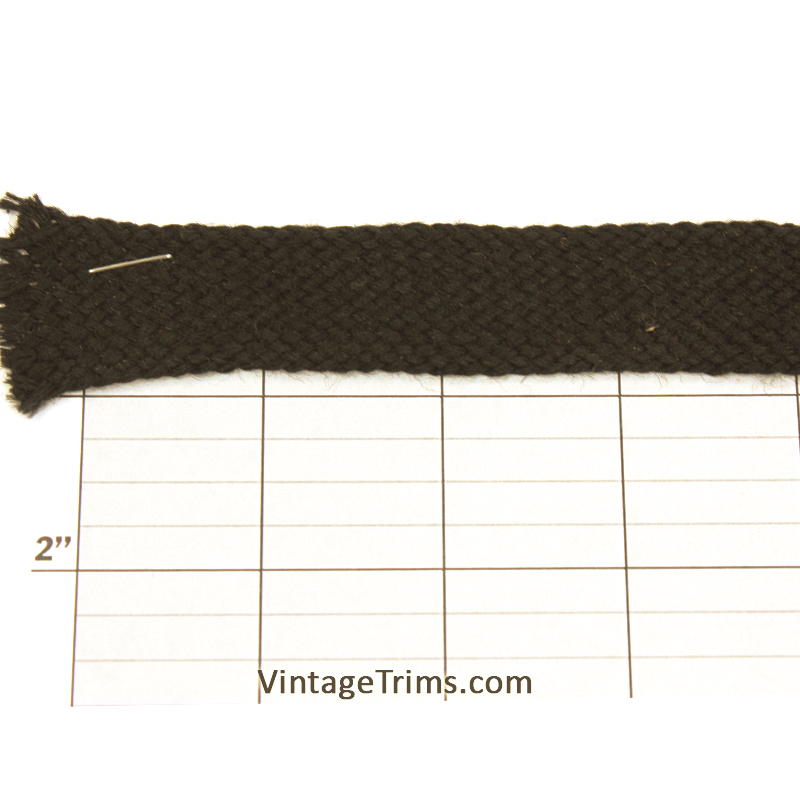 Acrylic Flat Braid 1"