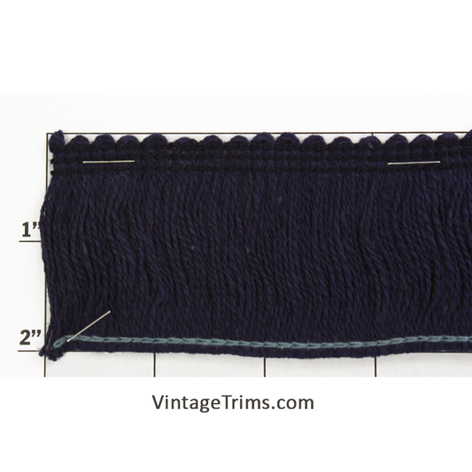 Brush Fringe Fabric Trim 2"