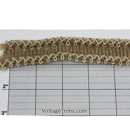 Jute Cord Ladder Braid 1-1/8" 3 Colorways