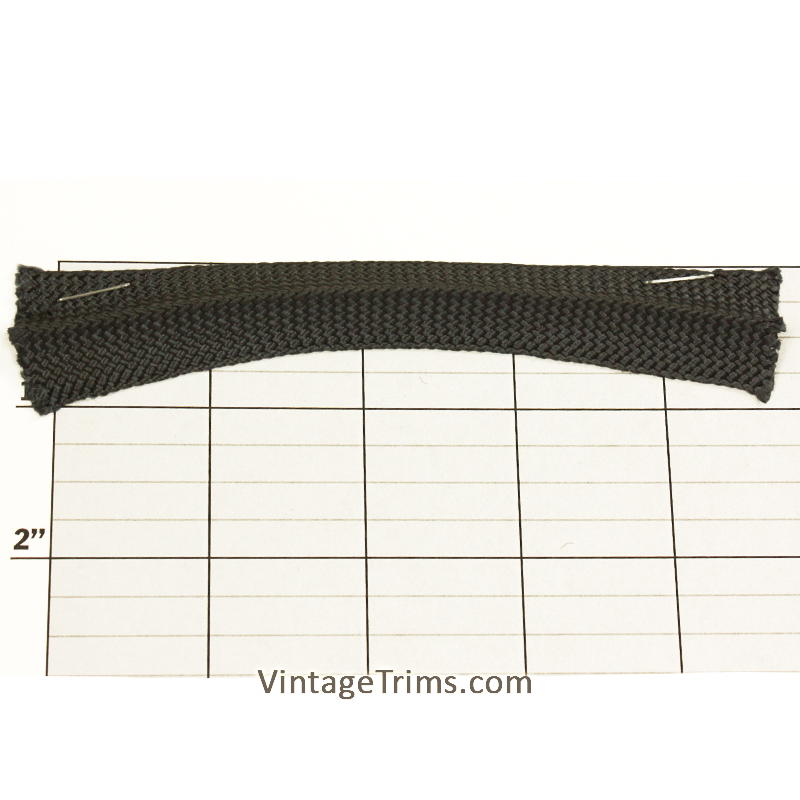 Rayon Foldover Braid 1" folded to 1/2"- 5 Colors