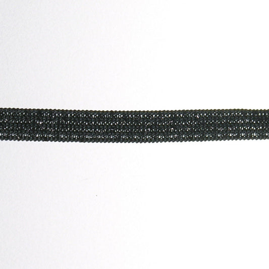5/16&quot; Elastic- Metallic Fabric Trim