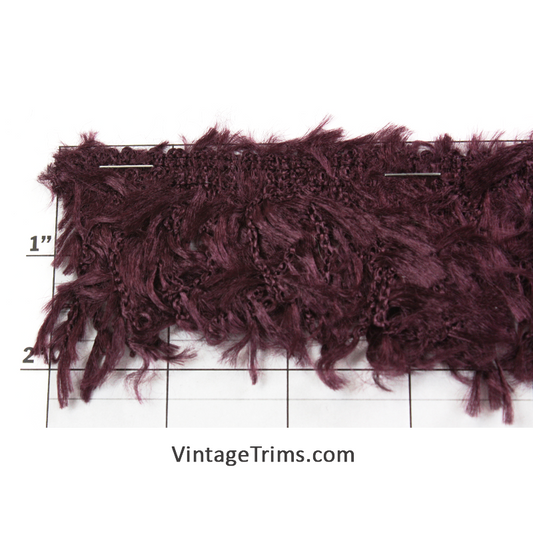 Ostrich Feather Like Fringe 2-1/2" - 5 Colors