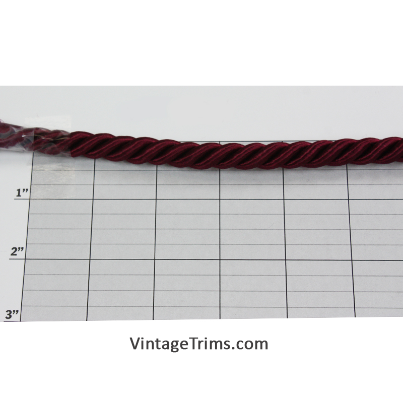 Twisted Cording 3/8" Ruby