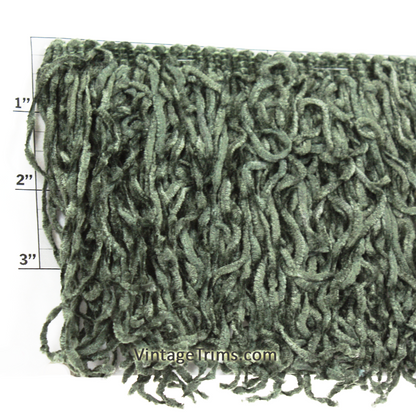 Versaille Solid Color Rayon Chenille Fringe 5" - 26 Colors
