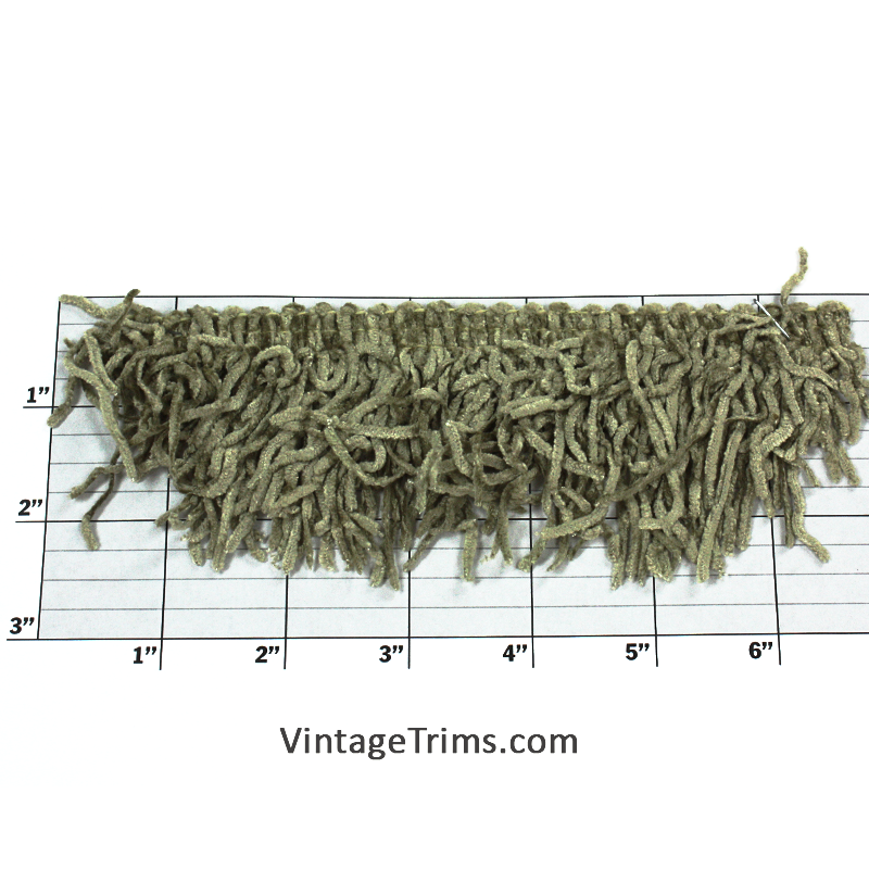Versaille Collection Solid Color Rayon Chenille Fringe 2-1/2"