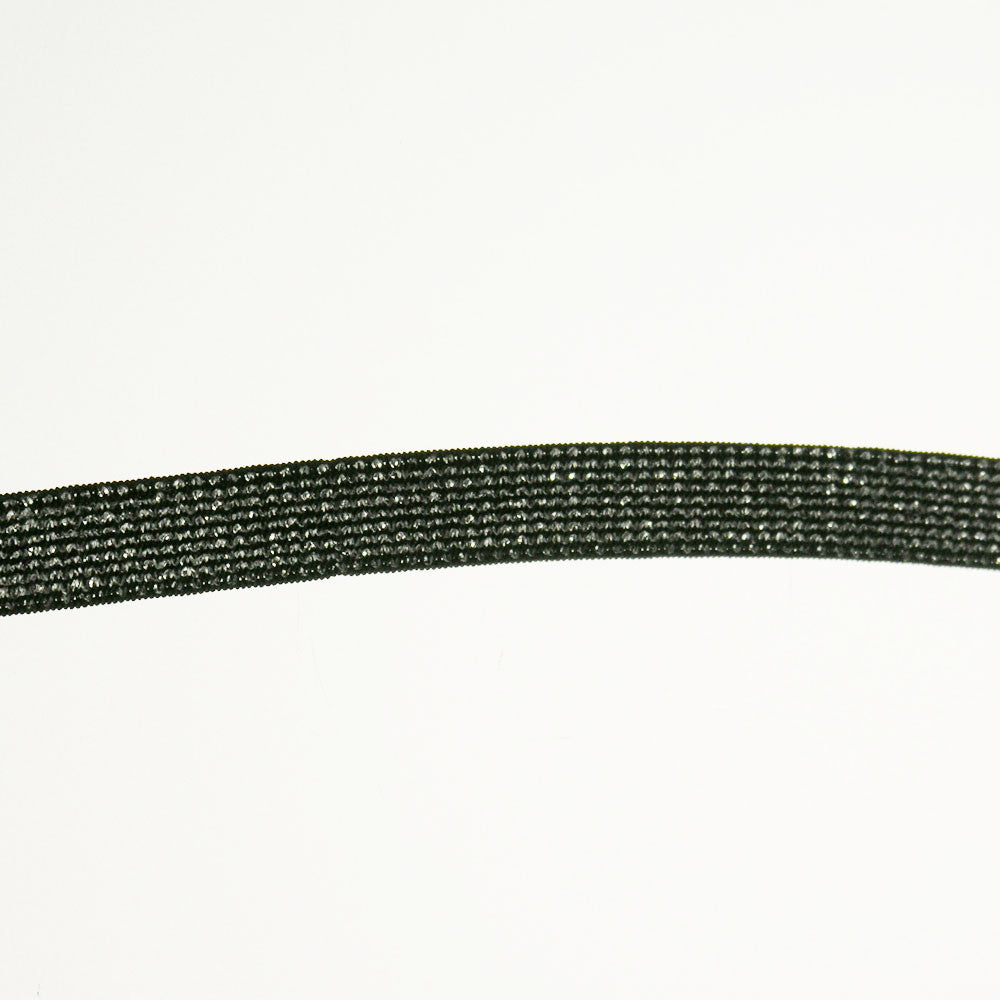 5/8&quot; Elastic- Metallic Fabric Trim