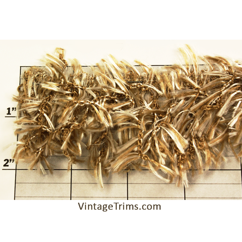Ostrich Feather Like Fringe 2-1/2" - 5 Colors