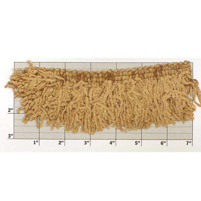 Versaille Collection Solid Color Rayon Chenille Fringe 2-1/2"