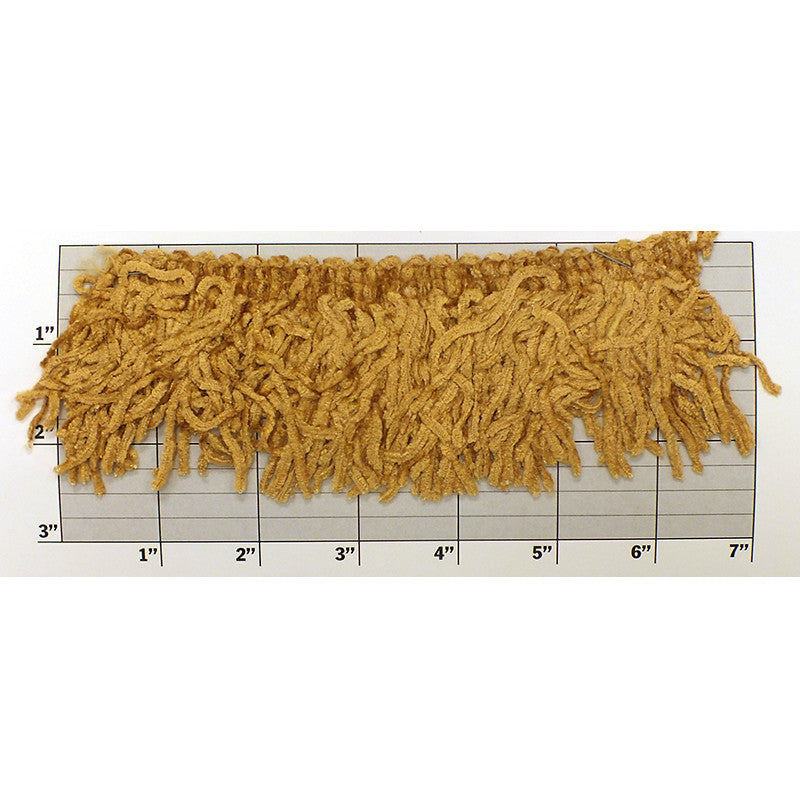 Versaille Collection Solid Color Rayon Chenille Fringe 2-1/2"