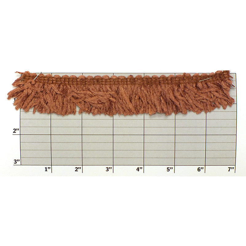 Versaille Solid Color Rayon Chenille Fringe 1-1/4" - 29 Colors