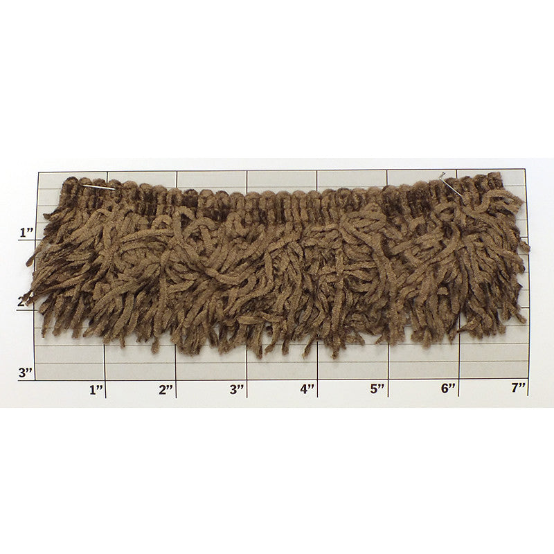 Versaille Collection Solid Color Rayon Chenille Fringe 2-1/2"
