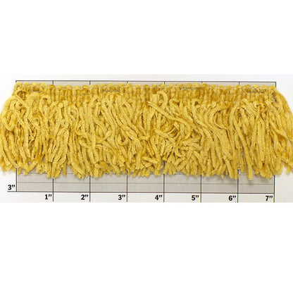 Versaille Collection Solid Color Rayon Chenille Fringe 2-1/2"
