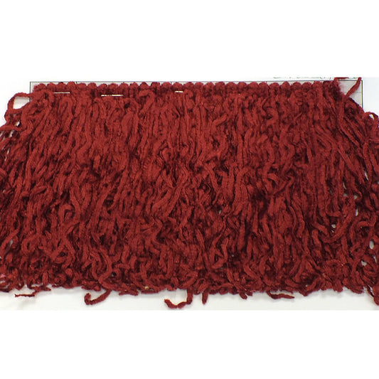 Versaille Solid Color Rayon Chenille Fringe 5" - 26 Colors