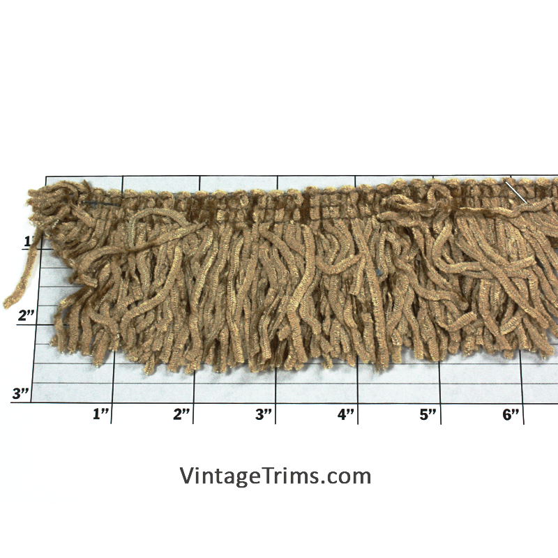 Versaille Collection Solid Color Rayon Chenille Fringe 2-1/2"
