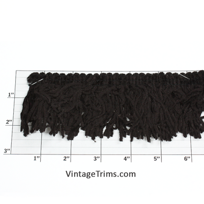 Versaille Collection Solid Color Rayon Chenille Fringe 2-1/2"