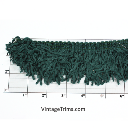Versaille Collection Solid Color Rayon Chenille Fringe 2-1/2"