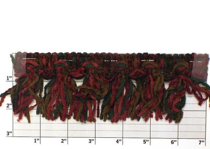 Versaille Multicolor Chenille Tassel Fringe 2-1/2" 17 Colors