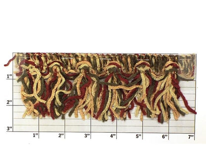 Versaille Multicolor Chenille Tassel Fringe 2-1/2" 17 Colors