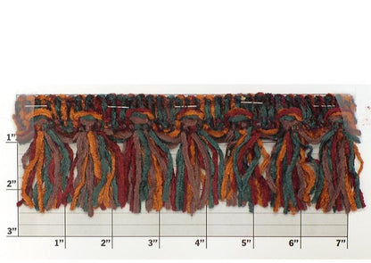 Versaille Multicolor Chenille Tassel Fringe 2-1/2" 17 Colors