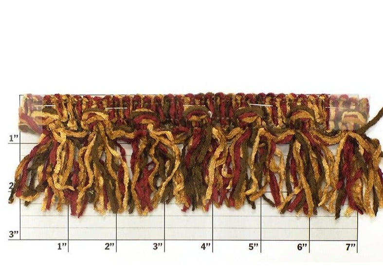 Versaille Multicolor Chenille Tassel Fringe 2-1/2" 17 Colors