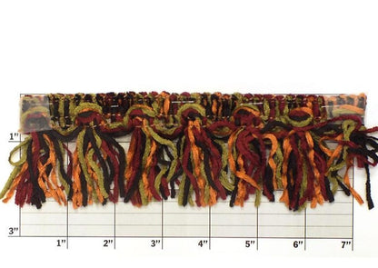 Versaille Multicolor Chenille Tassel Fringe 2-1/2" 17 Colors