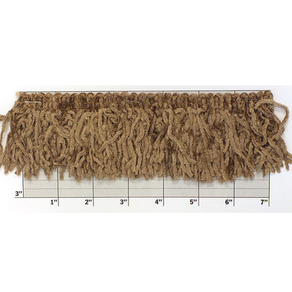 Versaille Collection Solid Color Rayon Chenille Fringe 2-1/2"