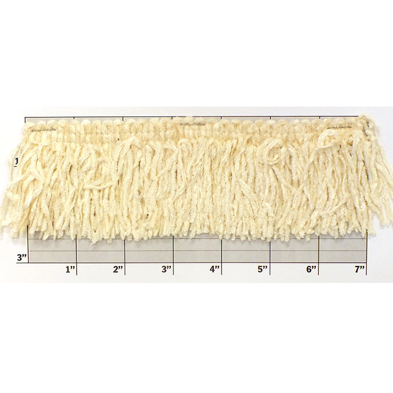 Versaille Collection Solid Color Rayon Chenille Fringe 2-1/2"