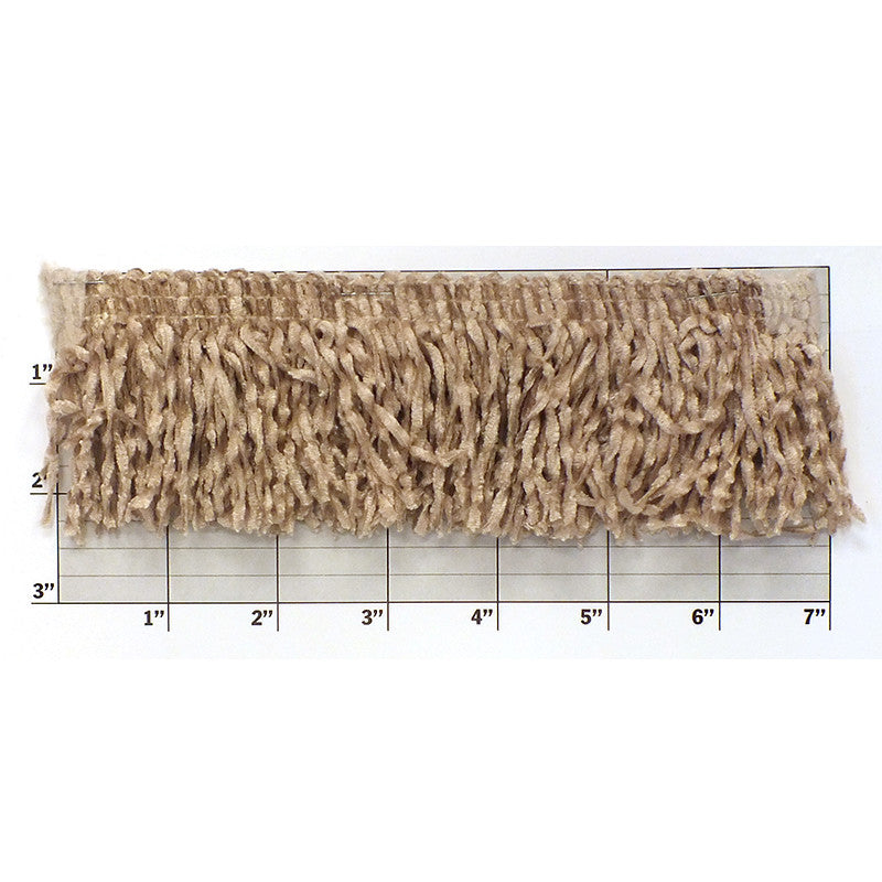 Versaille Collection Solid Color Rayon Chenille Fringe 2-1/2"