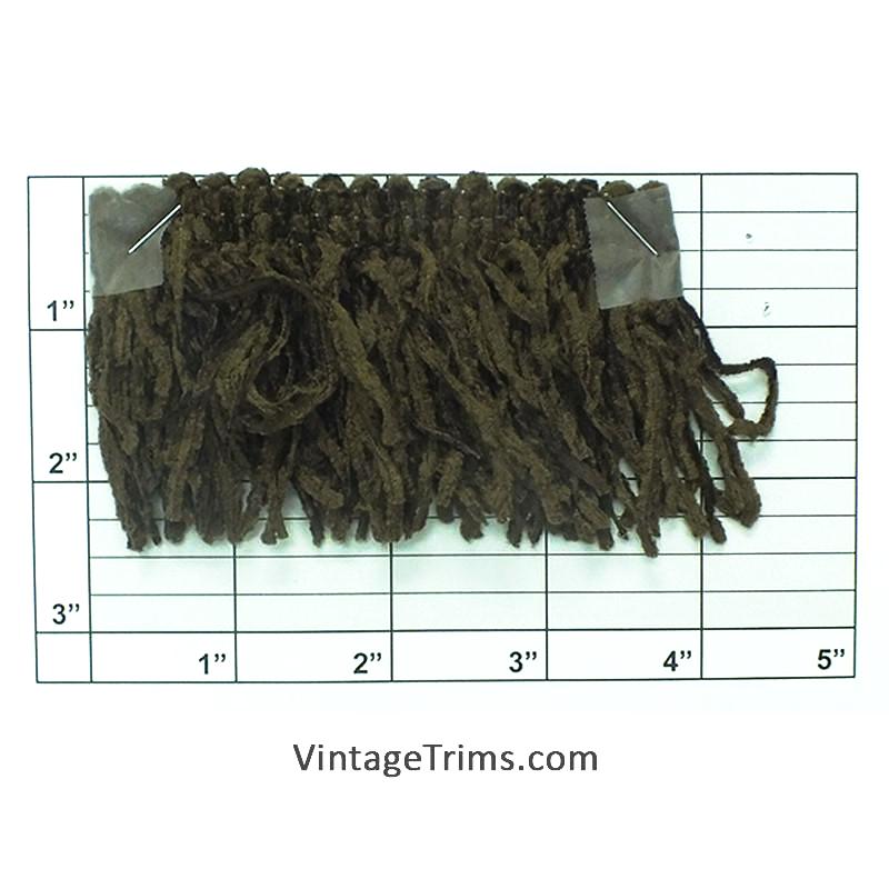 Versaille Collection Solid Color Rayon Chenille Fringe 2-1/2"